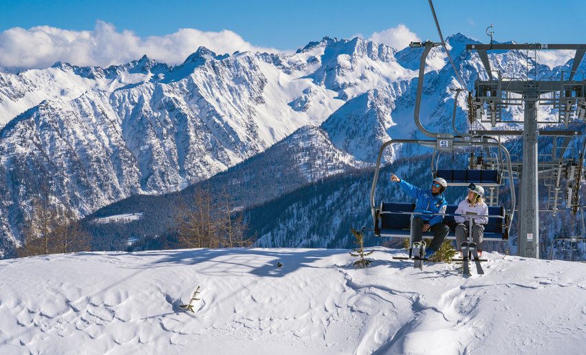 Ski area Pejo3000 in Val di Sole Trentino